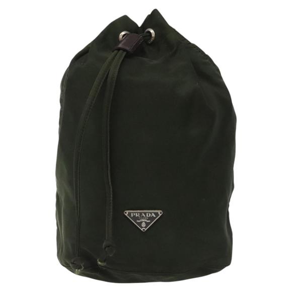 PRADA Pouch Nylon Khaki Auth bs23725 - Picture 13 of 16